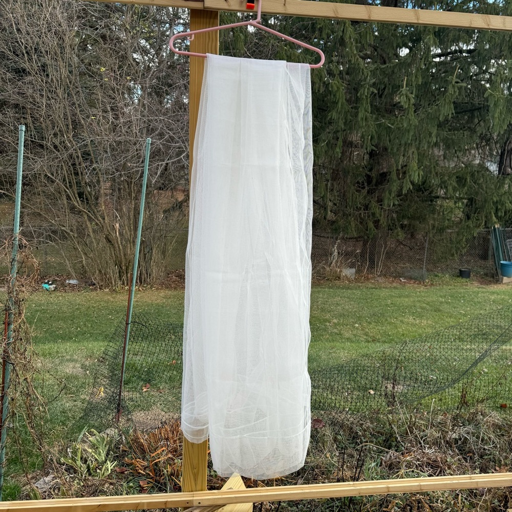 Vintage Set of Sheer Curtain Panels